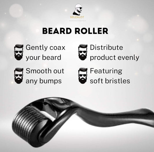 Complete Beard Growth Kit - 5-Piece Men's Grooming Set with Gift Box