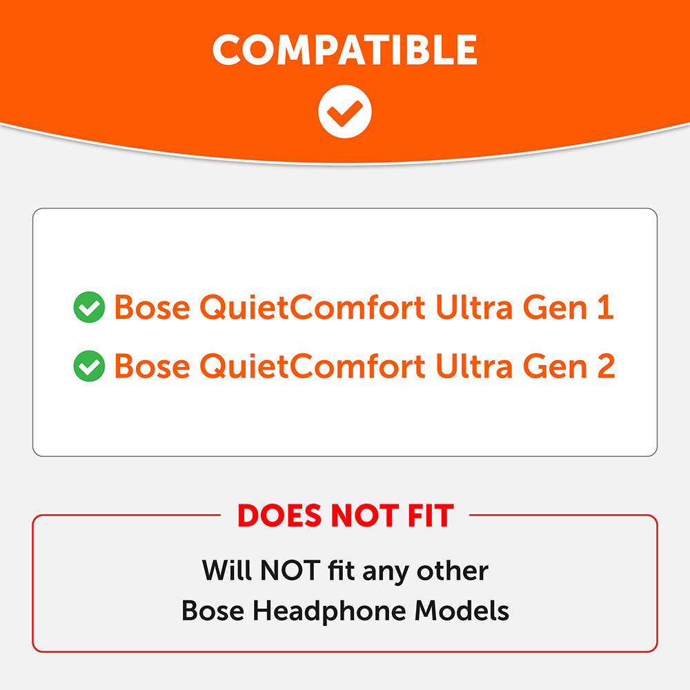 Bose QuietComfort Ultra Gen 1 & Gen 2 Cooling Gel Earpads - WC FreeZe QC Ultra - NurturePathWellness