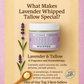 Lavender Tallow Gift Set - Premium Relaxation Bundle | Skincare, Candle & Soap