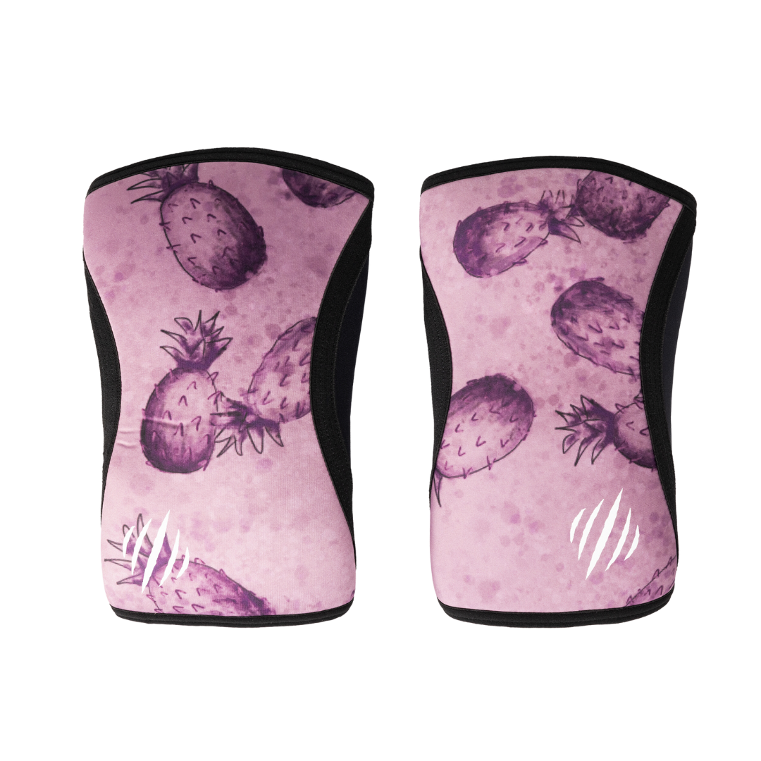 Bear KompleX Knee Sleeves - Bethany Flores Signature Pineapple - NurturePathWellness