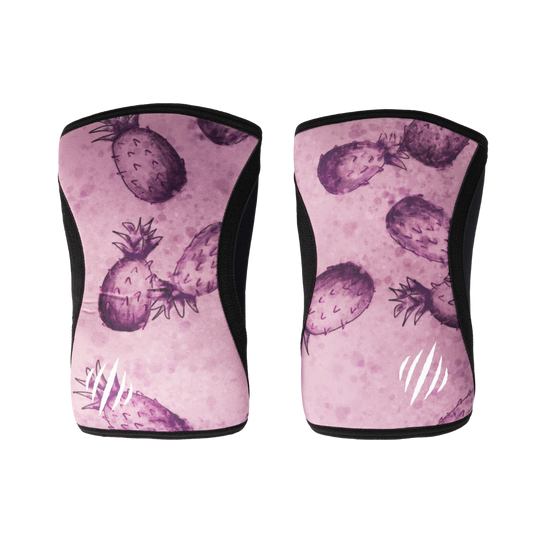 Bear KompleX Knee Sleeves - Bethany Flores Signature Pineapple - NurturePathWellness