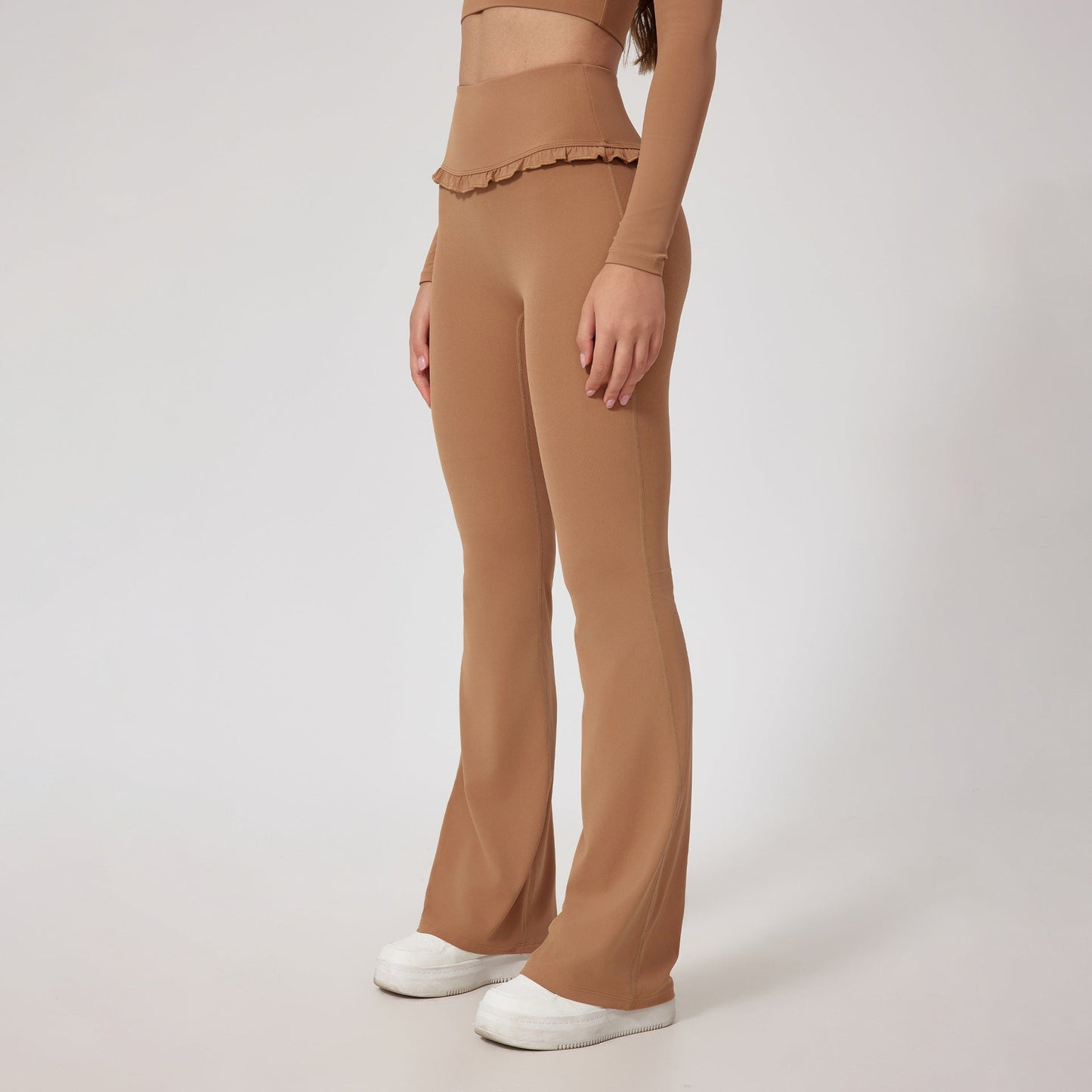High Waist Hip Lift Lace Nude Feel Yoga Pants Running Fitness - NurturePathWellness