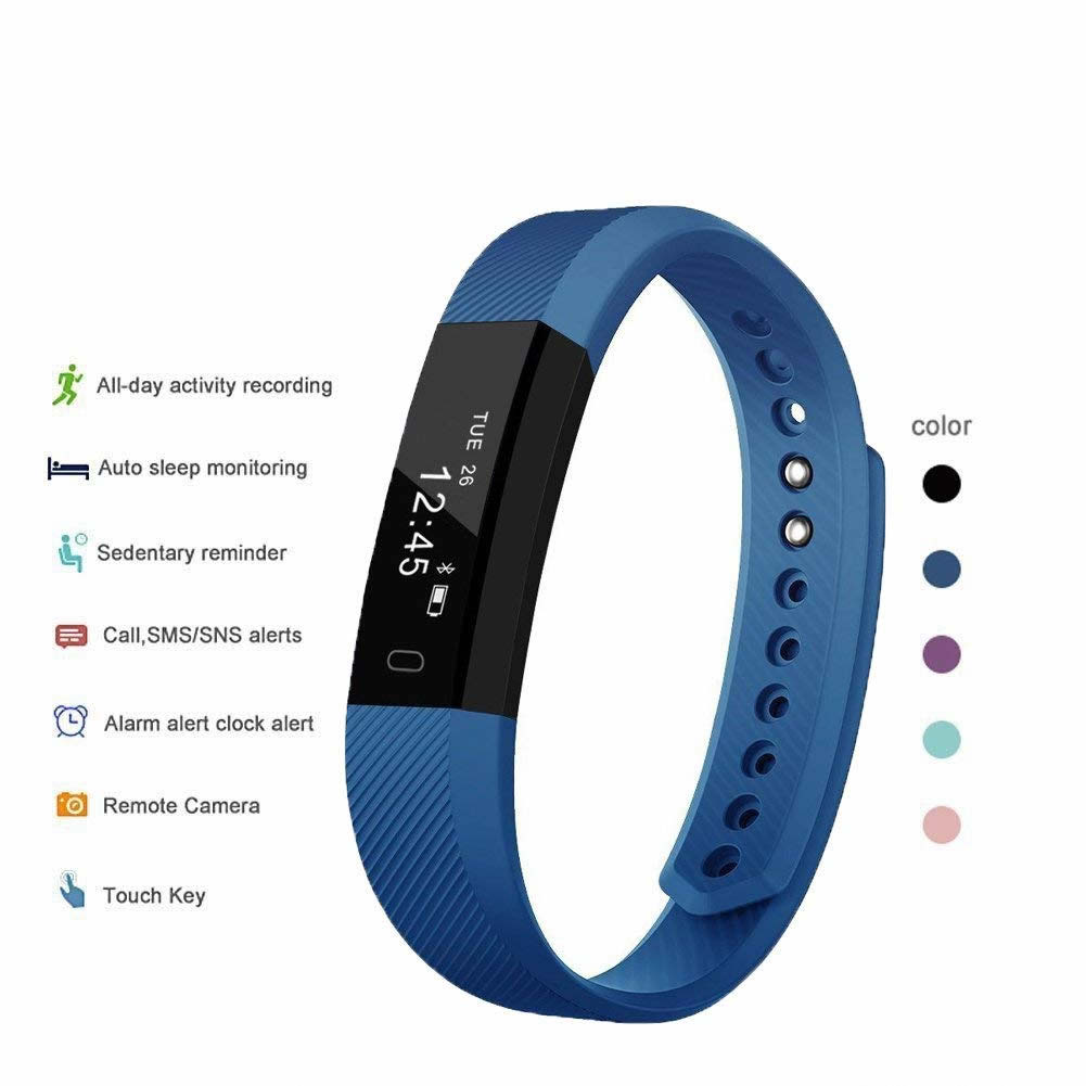 SmartFit SlimTrack Watch: Free Band, Multi-Device Sync - NurturePathWellness
