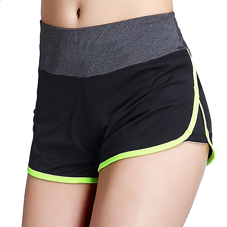 Fake two-piece sports fitness shorts - NurturePathWellness