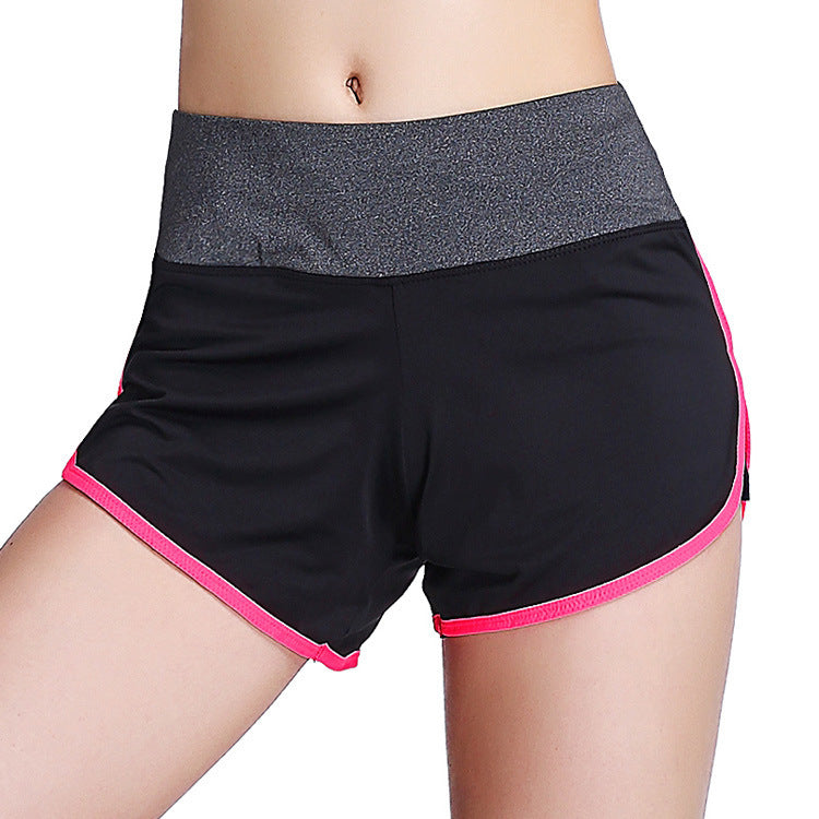 Fake two-piece sports fitness shorts - NurturePathWellness