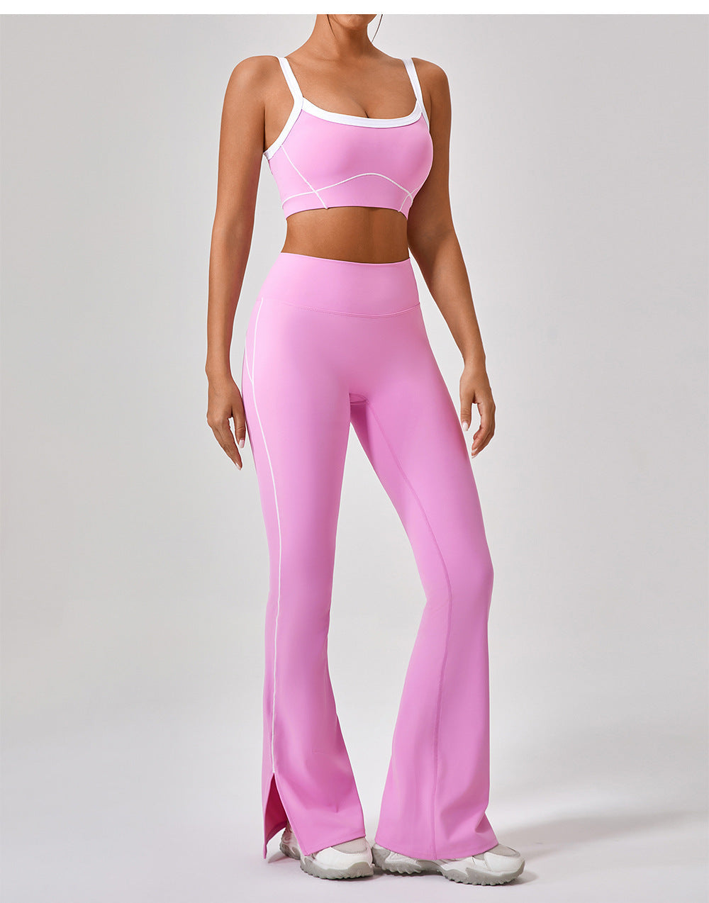 Women’s Spaghetti Strap Yoga Fitness Set - NurturePathWellness