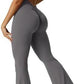 Women Sleeveless Flare Jumpsuits Fitness Yoga Long Pants - NurturePathWellness