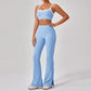 Women’s Spaghetti Strap Yoga Fitness Set - NurturePathWellness