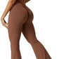 Women Sleeveless Flare Jumpsuits Fitness Yoga Long Pants - NurturePathWellness