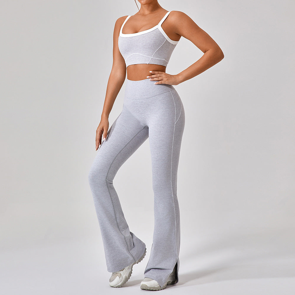 Women’s Spaghetti Strap Yoga Fitness Set - NurturePathWellness