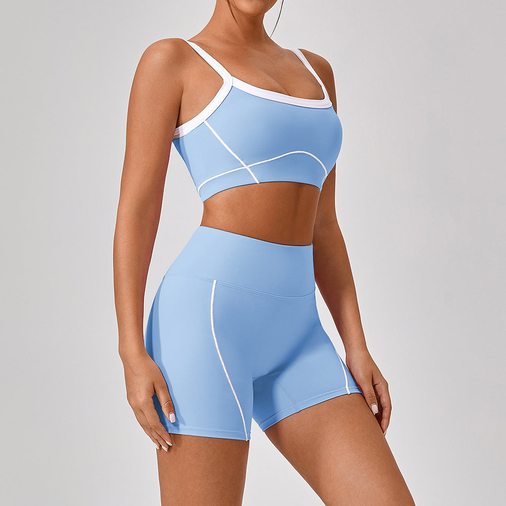 Women’s Spaghetti Strap Yoga Fitness Set - NurturePathWellness