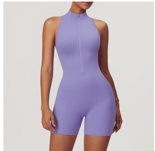Women’s Backless Yoga Fitness Jumpsuit - NurturePathWellness