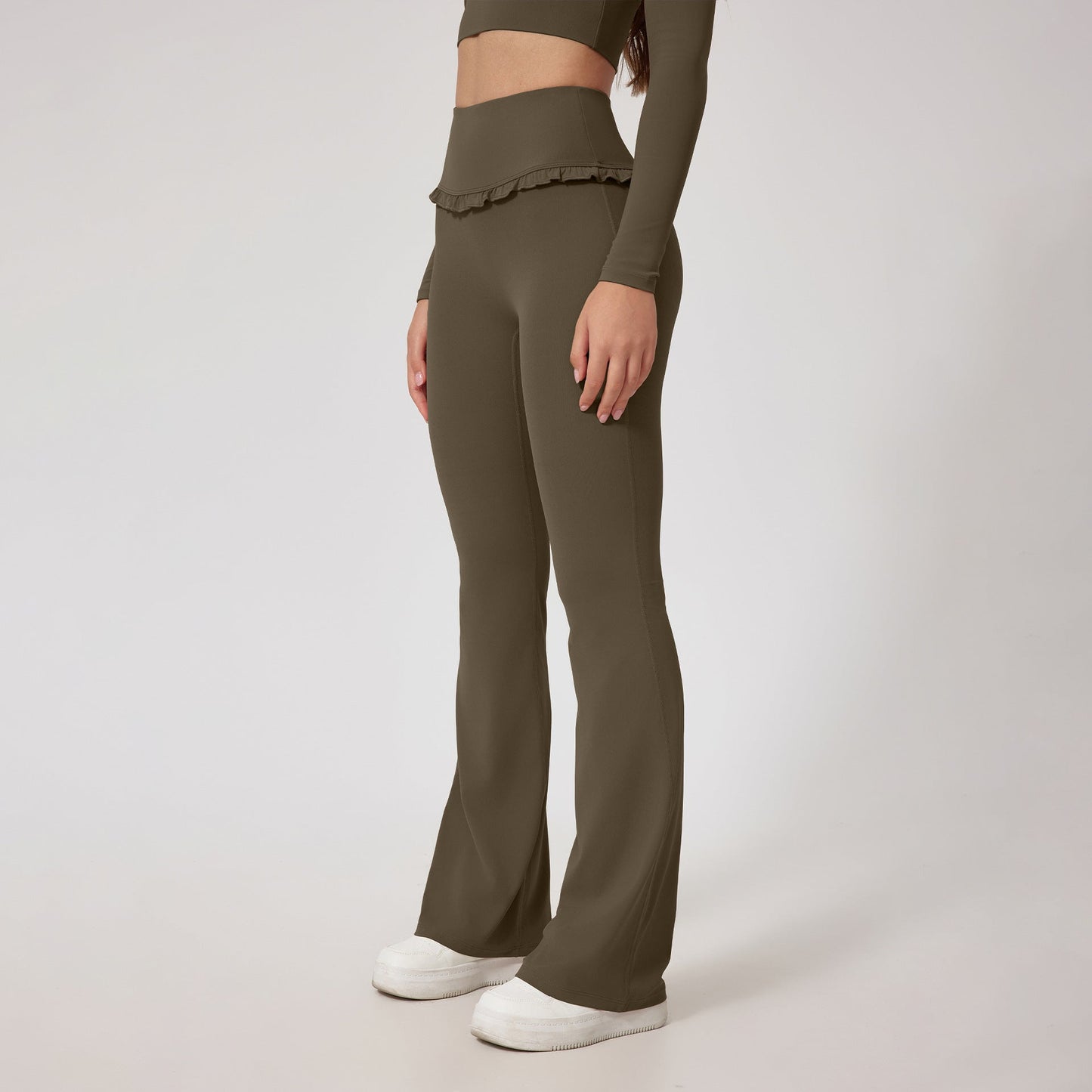 High Waist Hip Lift Lace Nude Feel Yoga Pants Running Fitness - NurturePathWellness