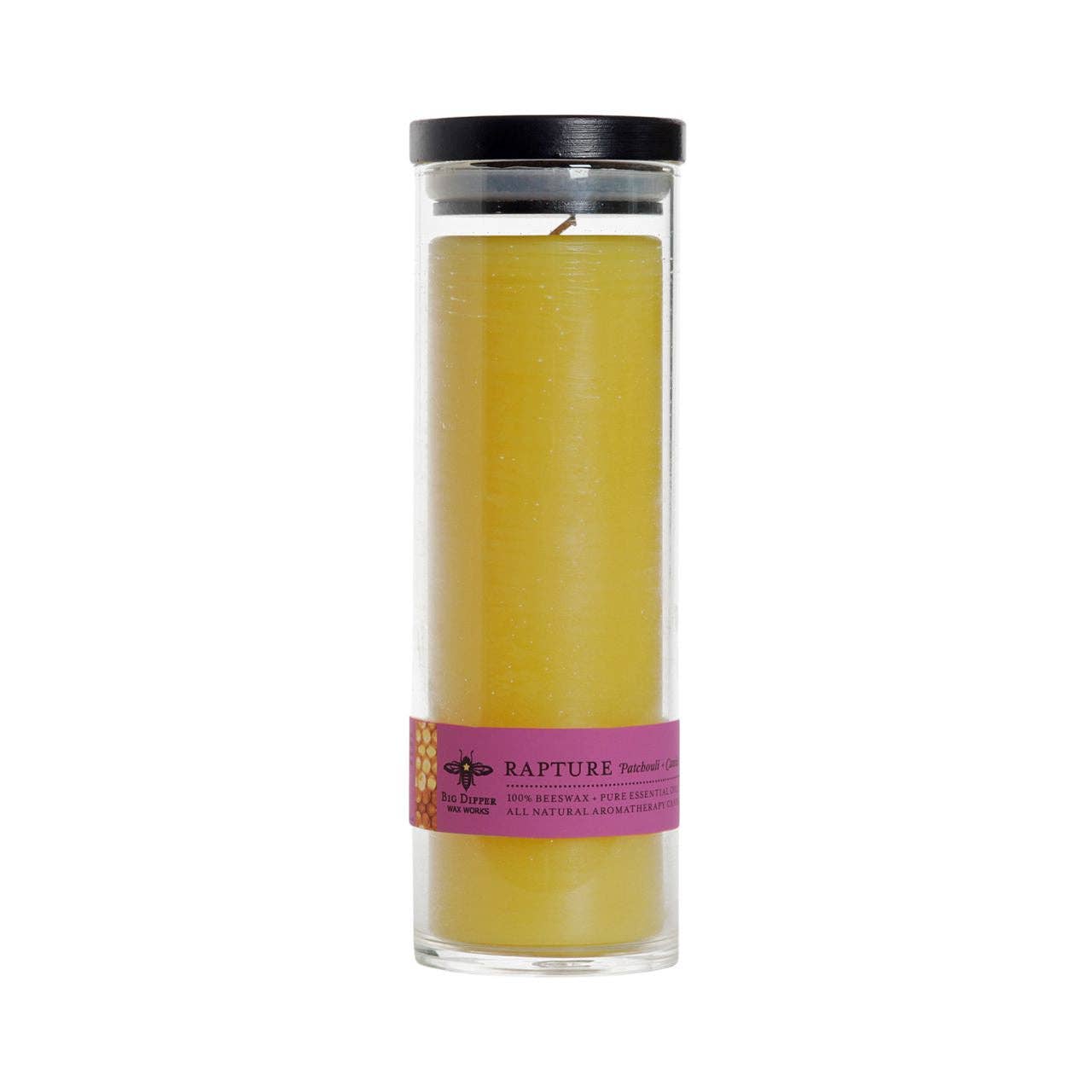 Sanctuary Glass Beeswax Aromatherapy Candle - 90 Hour Burn Time