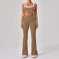 Women’s Spaghetti Strap Yoga Fitness Set - NurturePathWellness