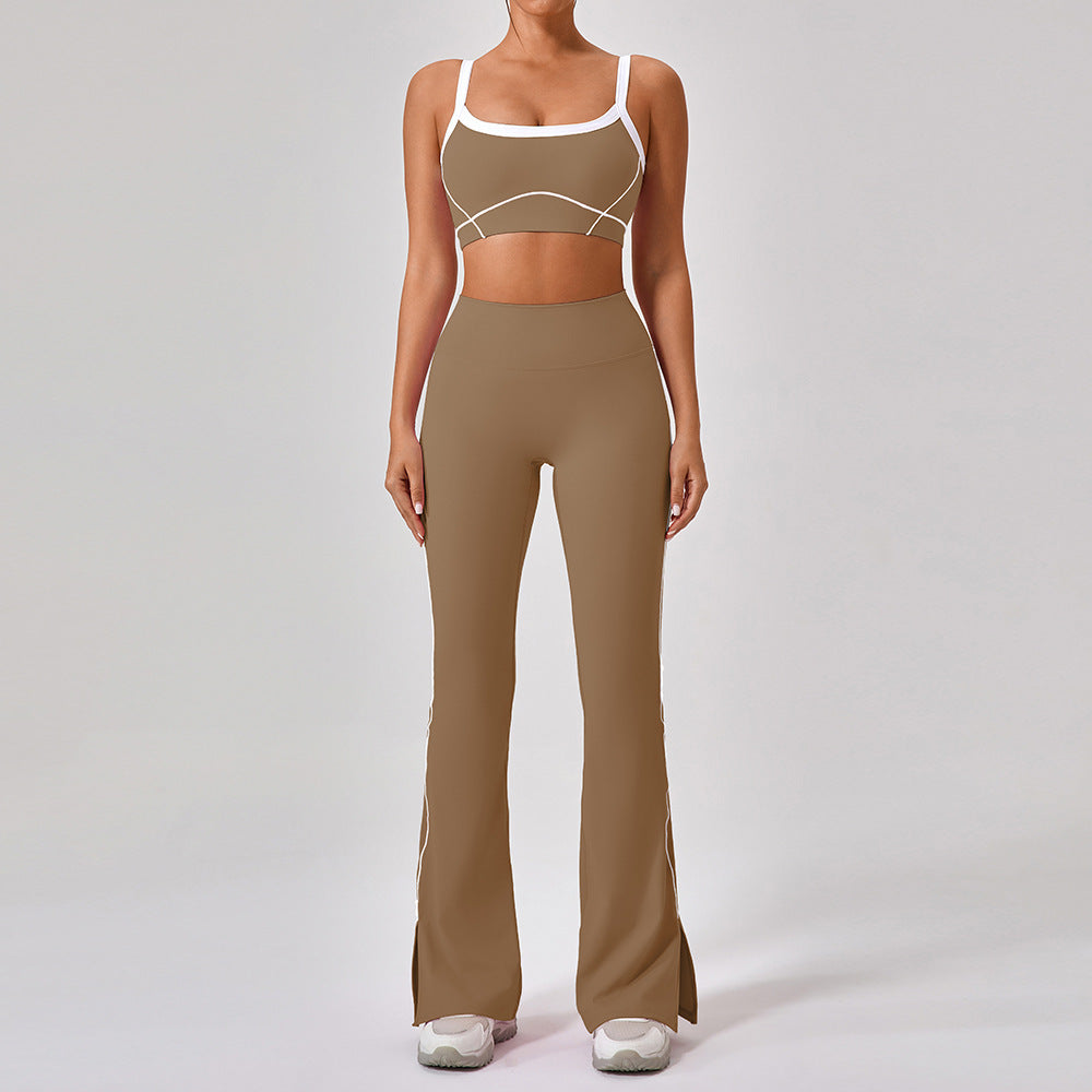 Women’s Spaghetti Strap Yoga Fitness Set - NurturePathWellness