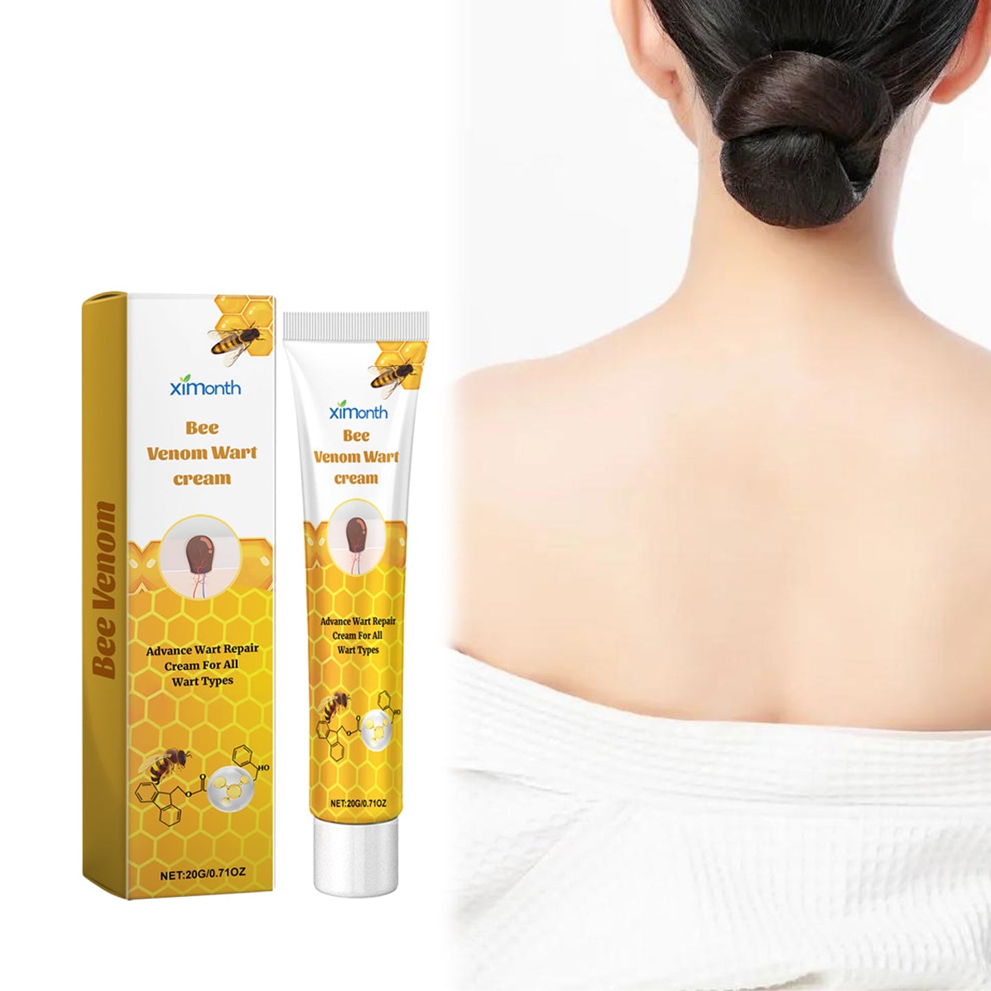 Ximonth Bee Venom Wart Repair Cream - NurturePathWellness