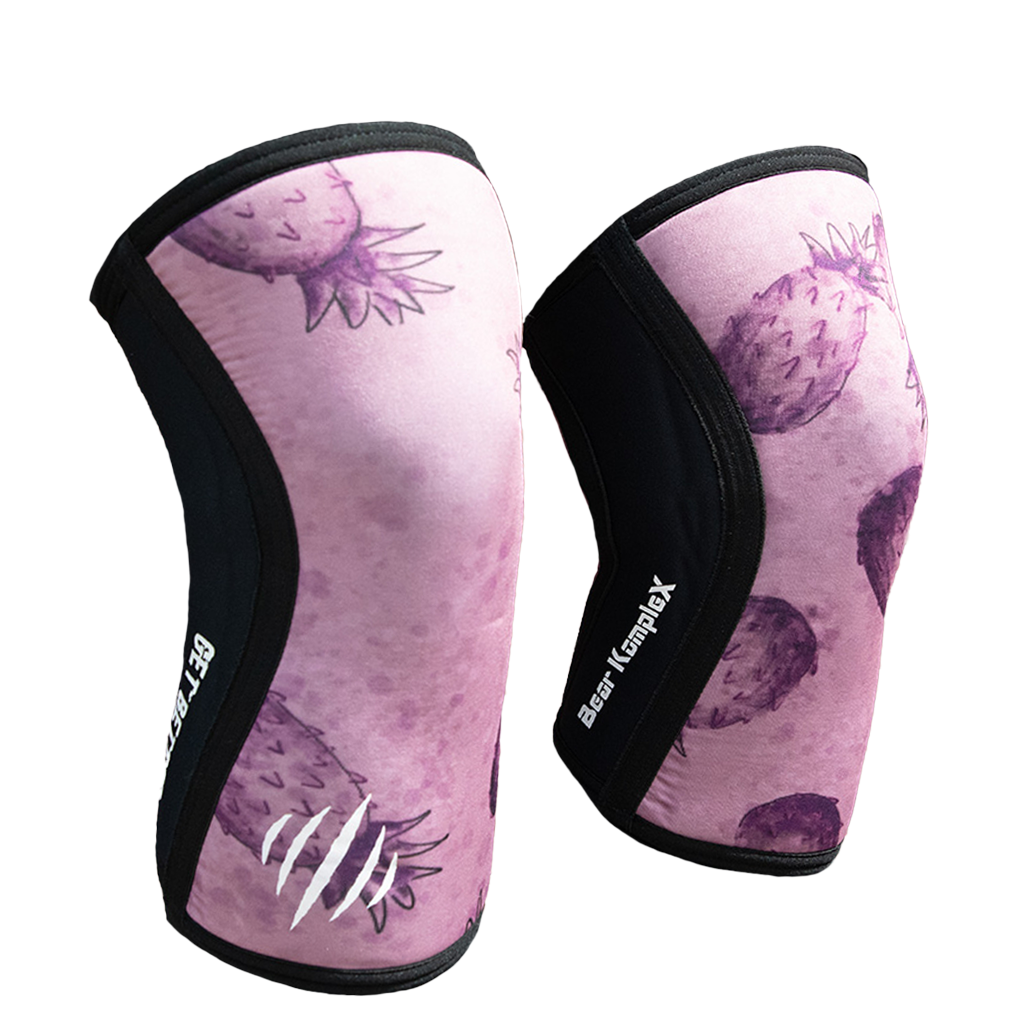 Bear KompleX Knee Sleeves - Bethany Flores Signature Pineapple - NurturePathWellness