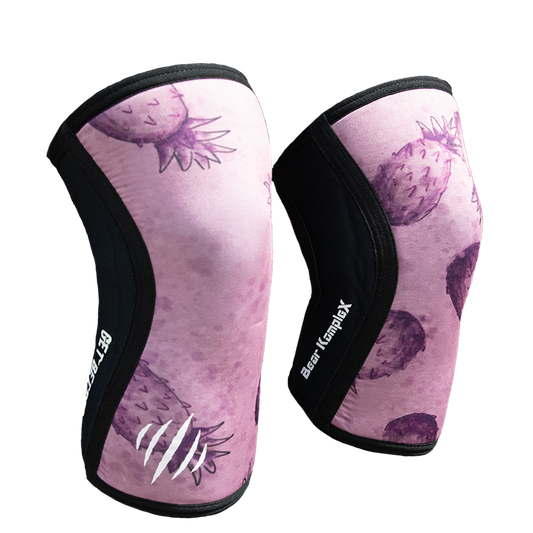 Bear KompleX Knee Sleeves - Bethany Flores Signature Pineapple - NurturePathWellness