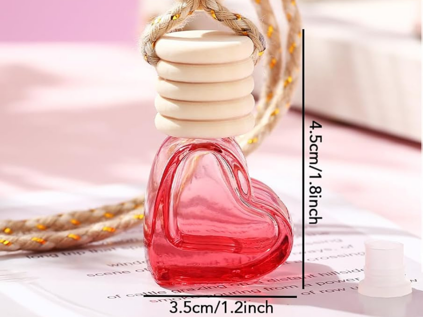 Floral & Feminine Hanging Car Freshener Collection – Elegant Blossoms & Soft Petals
