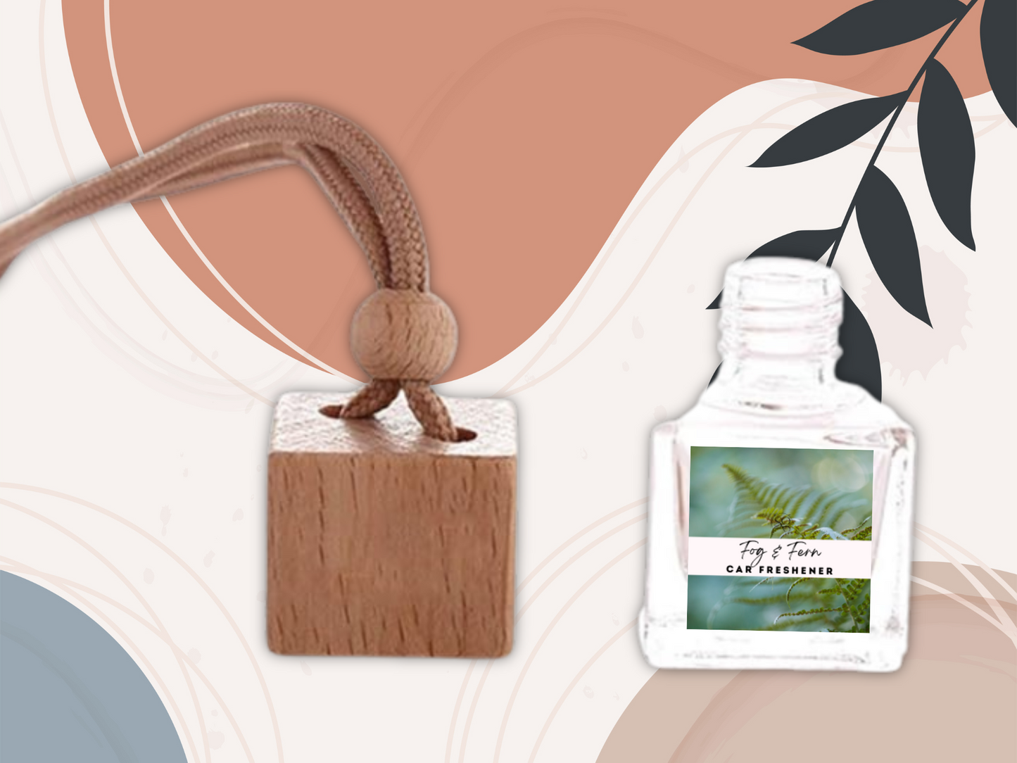 Floral & Feminine Hanging Car Freshener Collection – Elegant Blossoms & Soft Petals