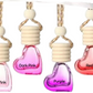 Floral & Feminine Hanging Car Freshener Collection – Elegant Blossoms & Soft Petals