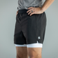 Men's V1 Athletic Shorts - Black - NurturePathWellness