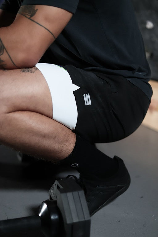Men's V1 Athletic Shorts - Black - NurturePathWellness