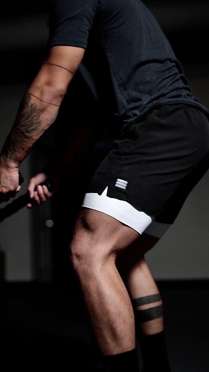 Men's V1 Athletic Shorts - Black - NurturePathWellness