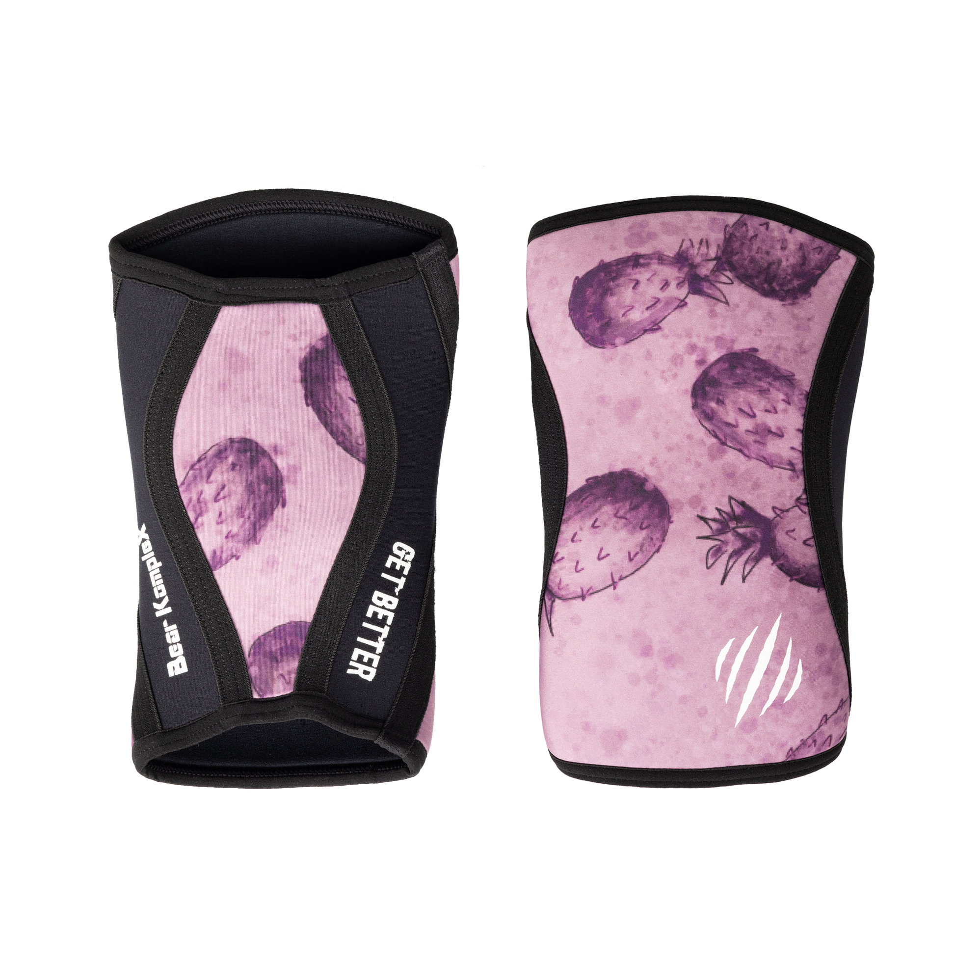 Bear KompleX Knee Sleeves - Bethany Flores Signature Pineapple - NurturePathWellness