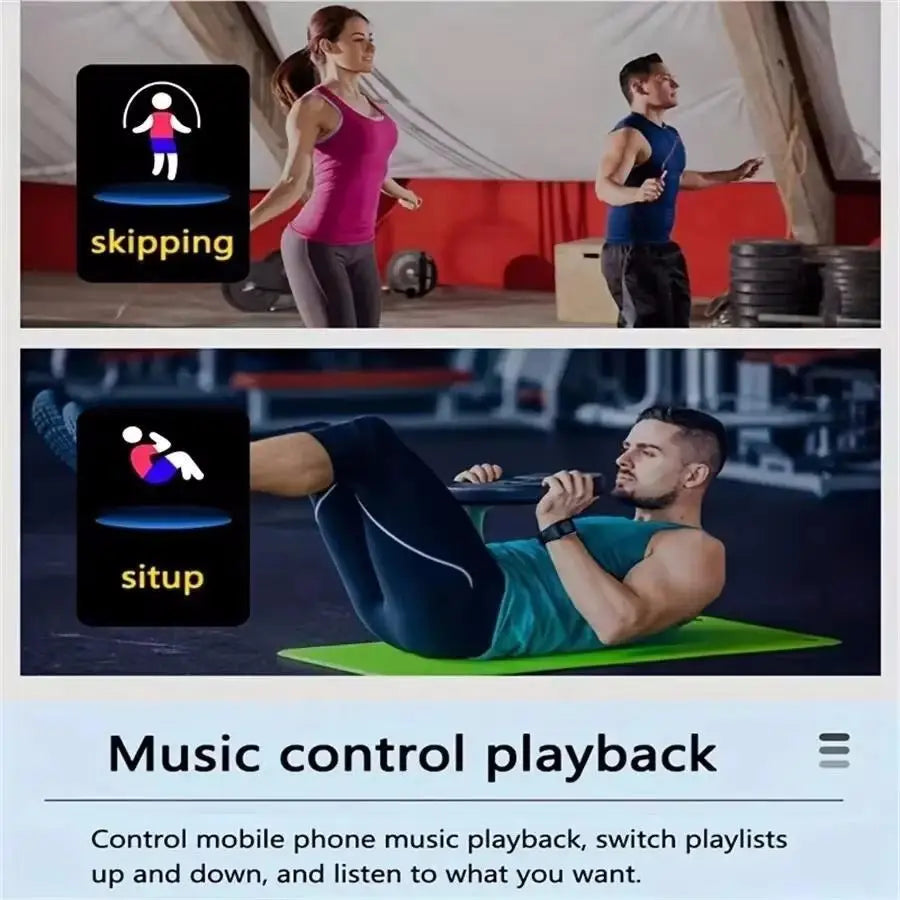 Smart Sport Fitness Bracelet with Bluetooth - NurturePathWellness