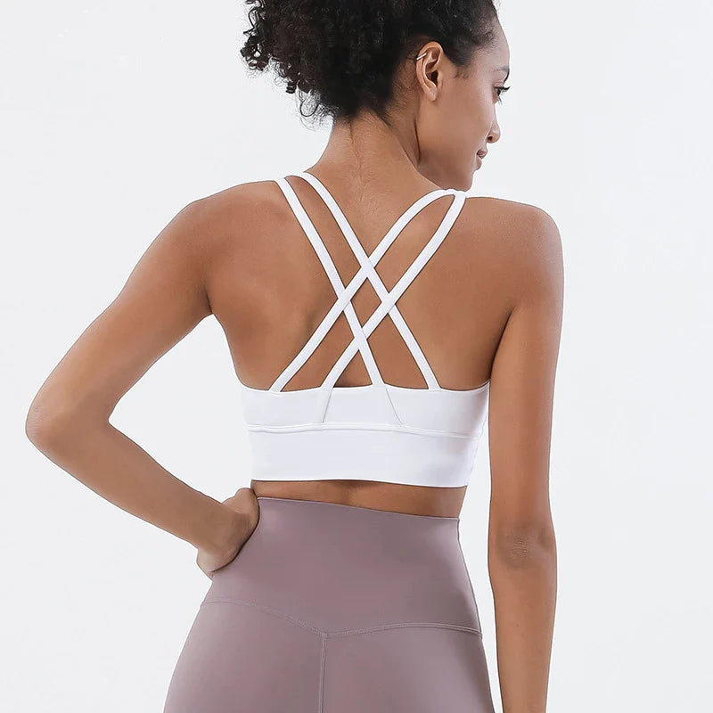 Women Fitness Yoga Bra - NurturePathWellness