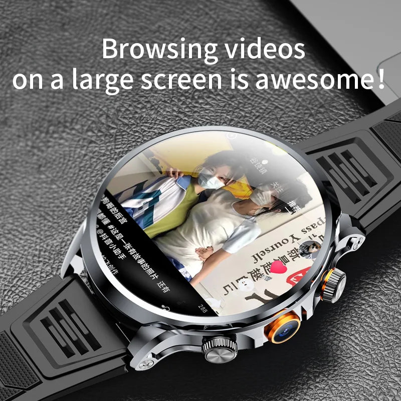2025 4G Android Smartwatch with Camera and GPS - NurturePathWellness