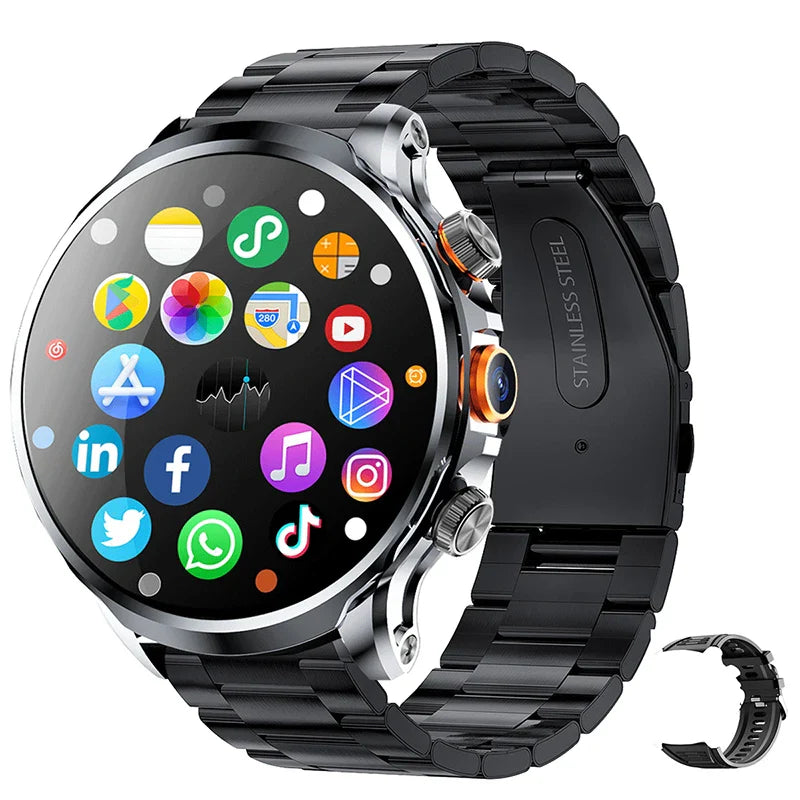 2025 4G Android Smartwatch with Camera and GPS - NurturePathWellness