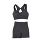 Yoga Women's Fitness Suit Shorts Workout Set - NurturePathWellness