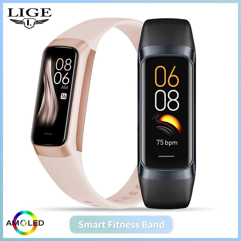 LIGE 2025 AMOLED Smartwatch for Men and Women - NurturePathWellness