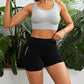 ChicFlex Women's High-Waist Cycling Yoga Shorts - NurturePathWellness