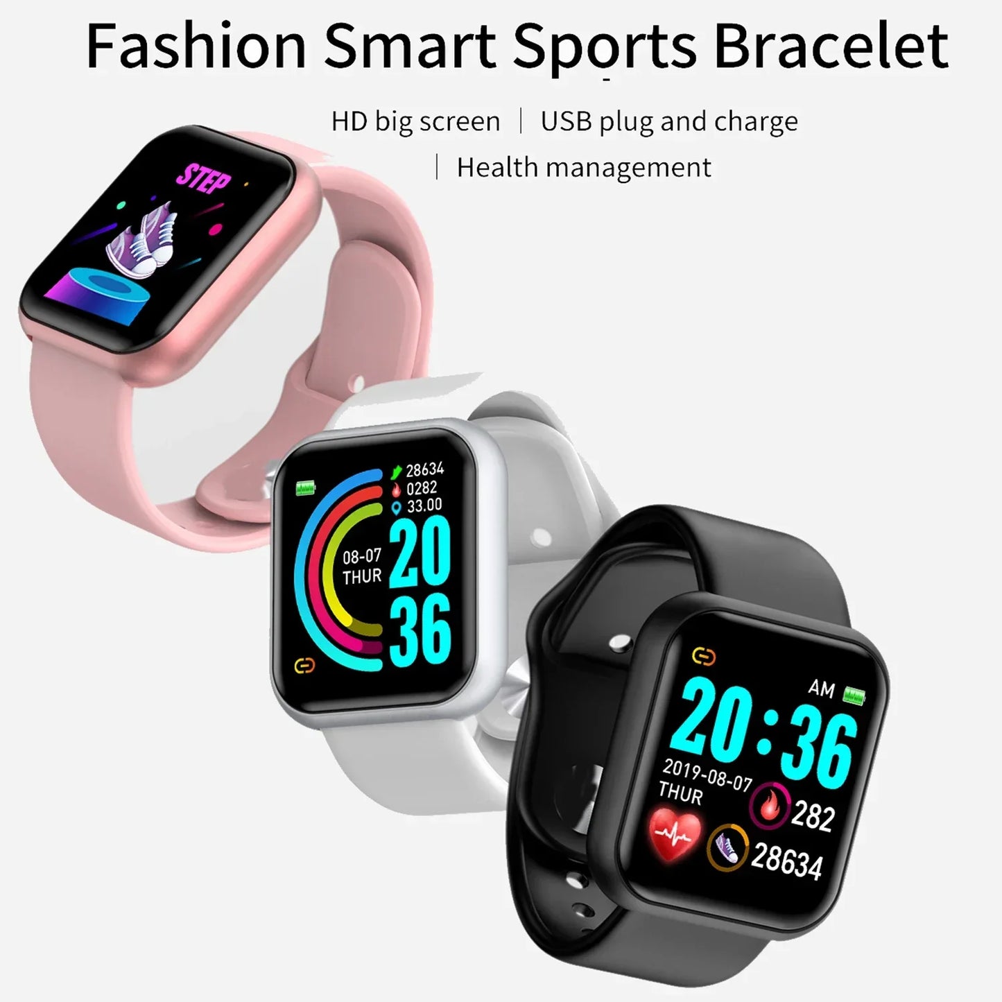 Bluetooth Smartwatch for Men and Women - NurturePathWellness