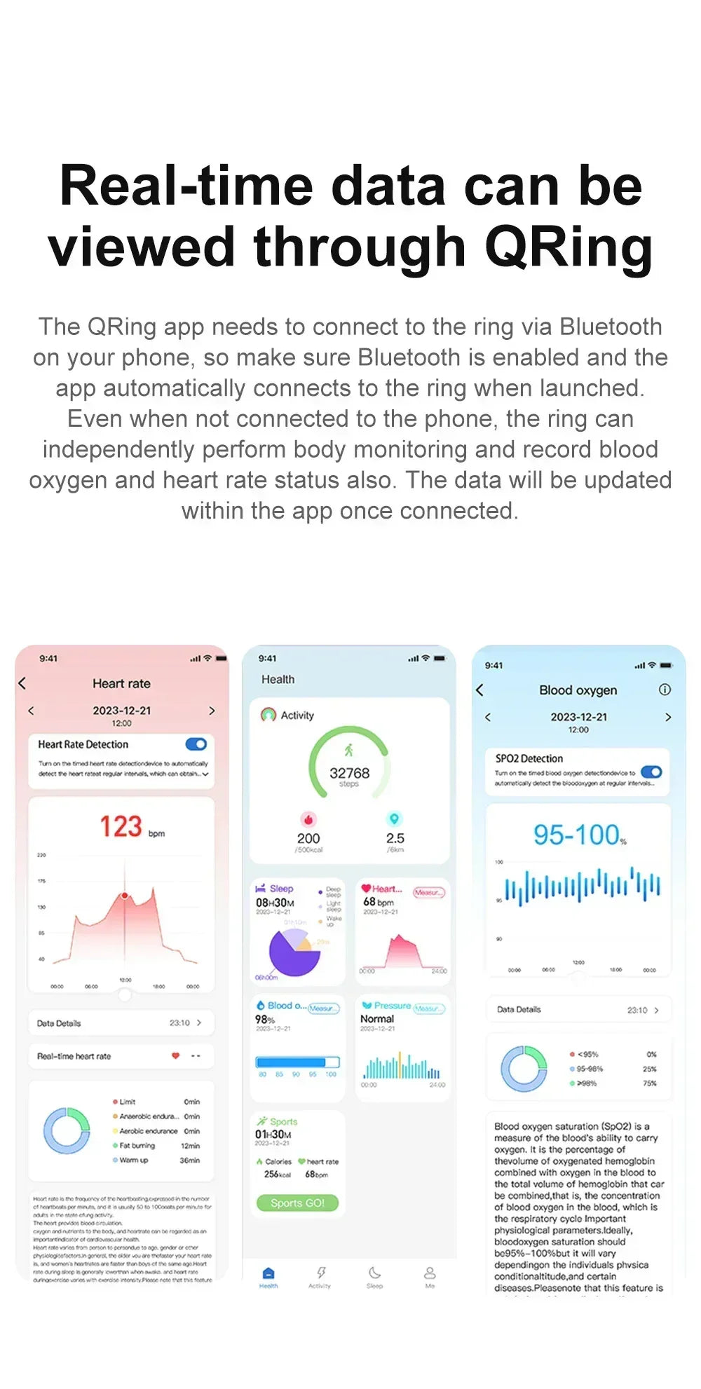 COLMI R02 Smart Ring with Health Monitor - NurturePathWellness