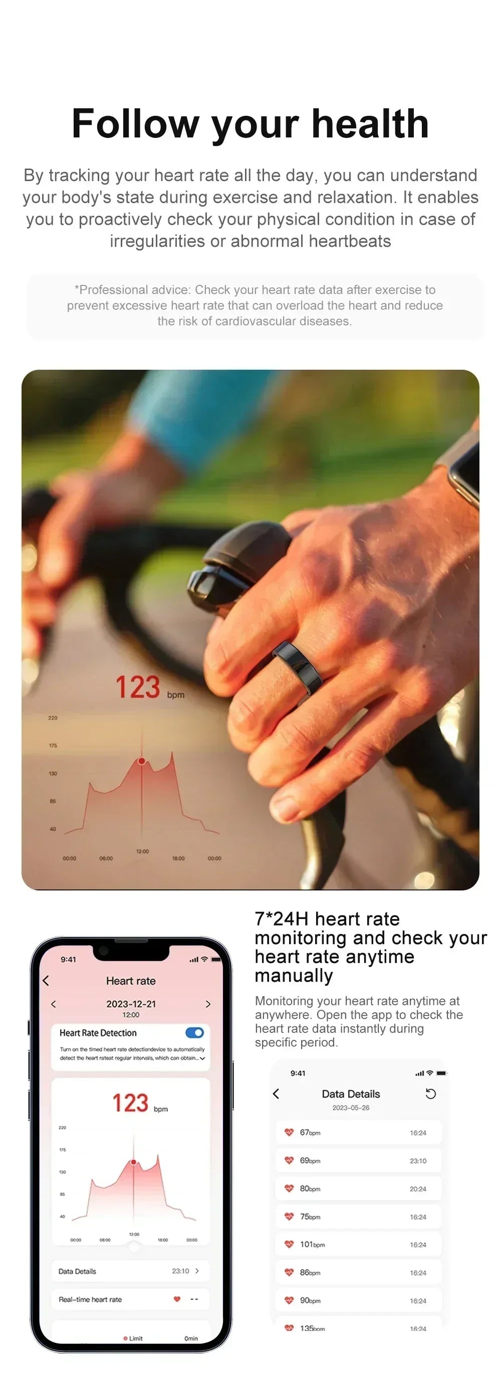 COLMI R02 Smart Ring with Health Monitor - NurturePathWellness