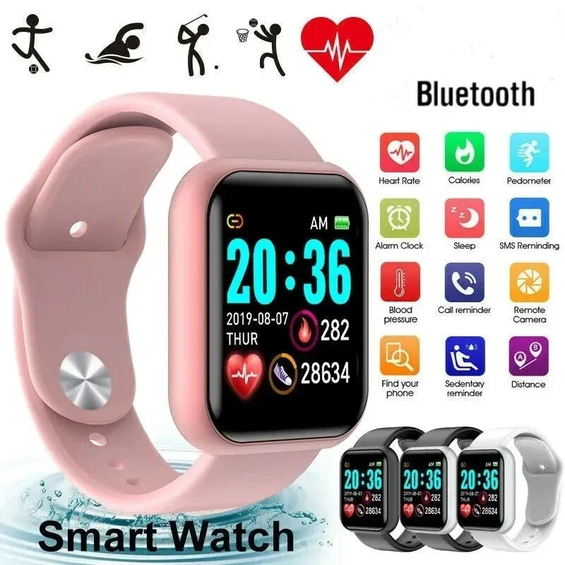 Bluetooth Smartwatch for Men and Women - NurturePathWellness