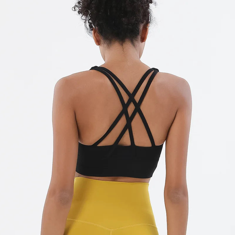 Women Fitness Yoga Bra - NurturePathWellness