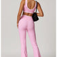 Yoga Set 2 Pieces Workout Outfits Fitness Sportswear Gym Tracksuit High Waist Leggings Sports Bra Athletic Wear Women Clothes