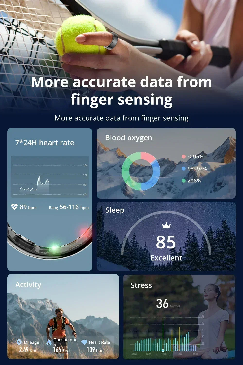 COLMI R02 Smart Ring with Health Monitor - NurturePathWellness
