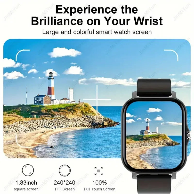 1.83" Full-Touch Sports Smartwatch with Call Function - NurturePathWellness