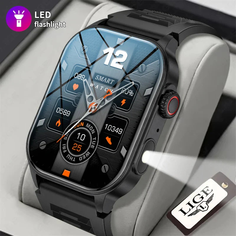 LIGE FlashSmart: 2 HD, AI, Sports & Health Tracker - NurturePathWellness