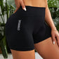 ChicFlex Women's High-Waist Cycling Yoga Shorts - NurturePathWellness