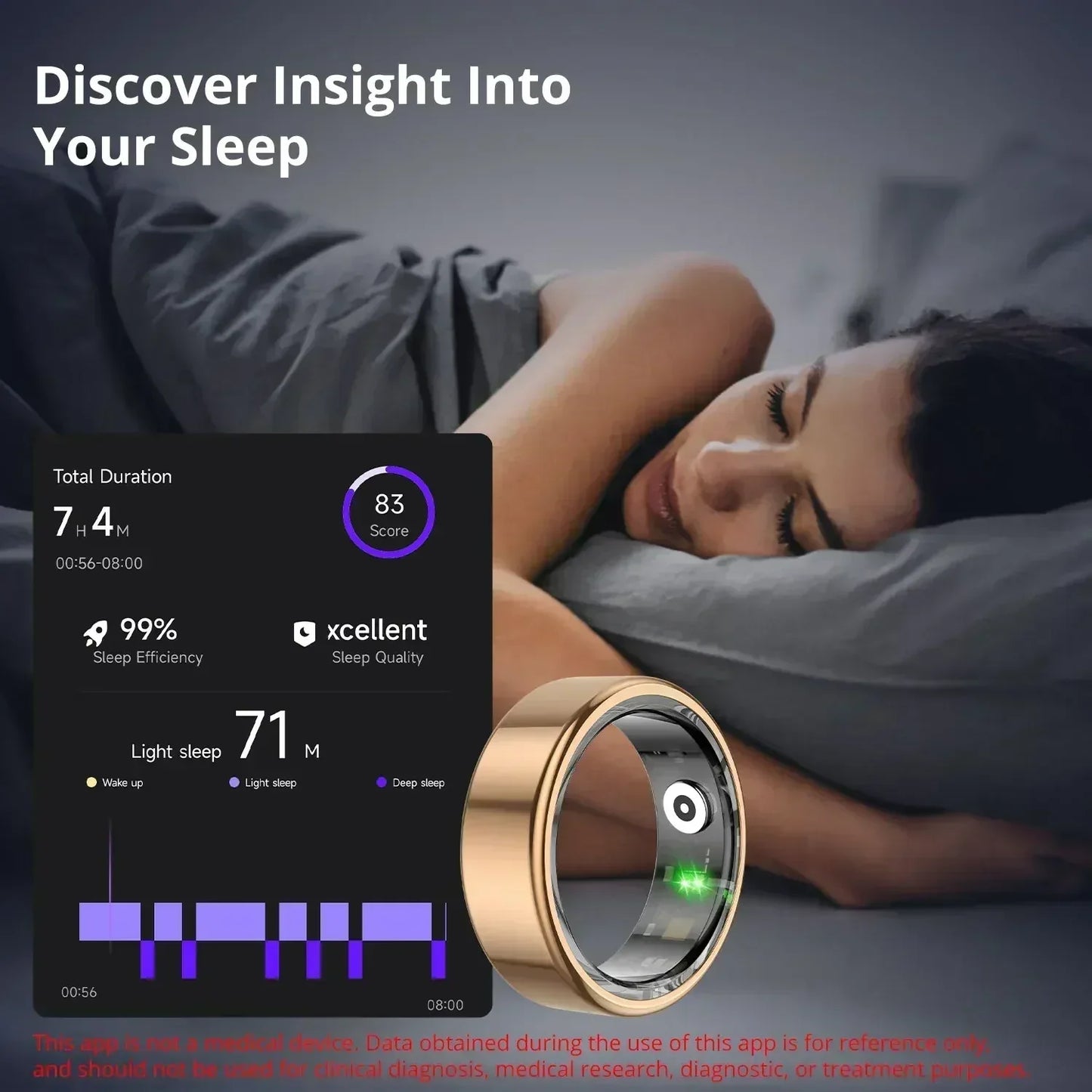 COLMI R02 Smart Ring with Health Monitor - NurturePathWellness