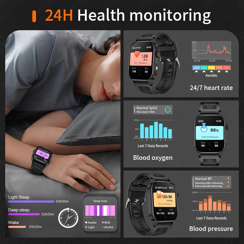 LIGE FlashSmart: 2 HD, AI, Sports & Health Tracker - NurturePathWellness