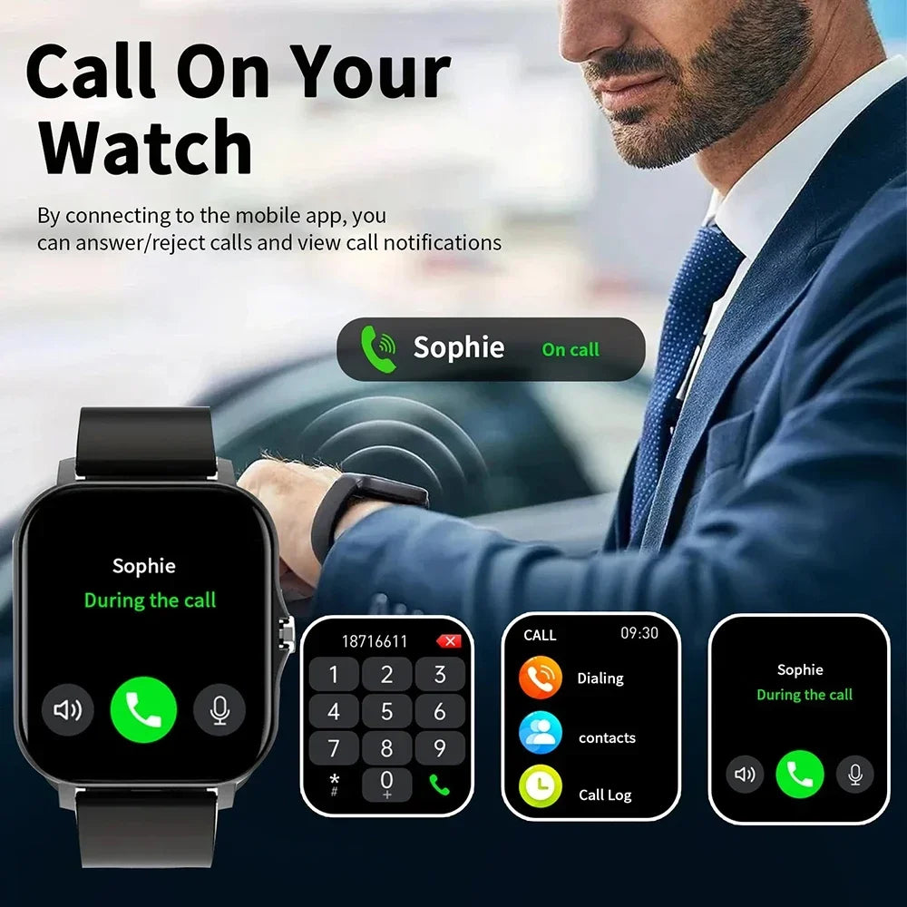 2025 Smartwatch for Men and Women Fitness Tracker - NurturePathWellness